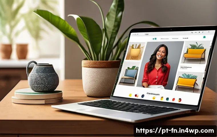 선진 기업의 고객경험 디자인 사례 - A modern Brazilian e-commerce customer interacting with a personalized shopping platform on a sleek ...