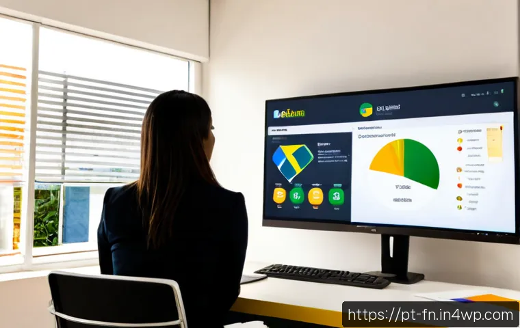 Home 17 고객경험 디자인의 성과 분석 기법 - Photorealistic customer experience performance analysis in a modern Portuguese retail office, divers...